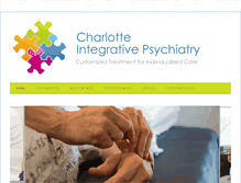 Tablet Screenshot of charlotteintegrativepsychiatry.com
